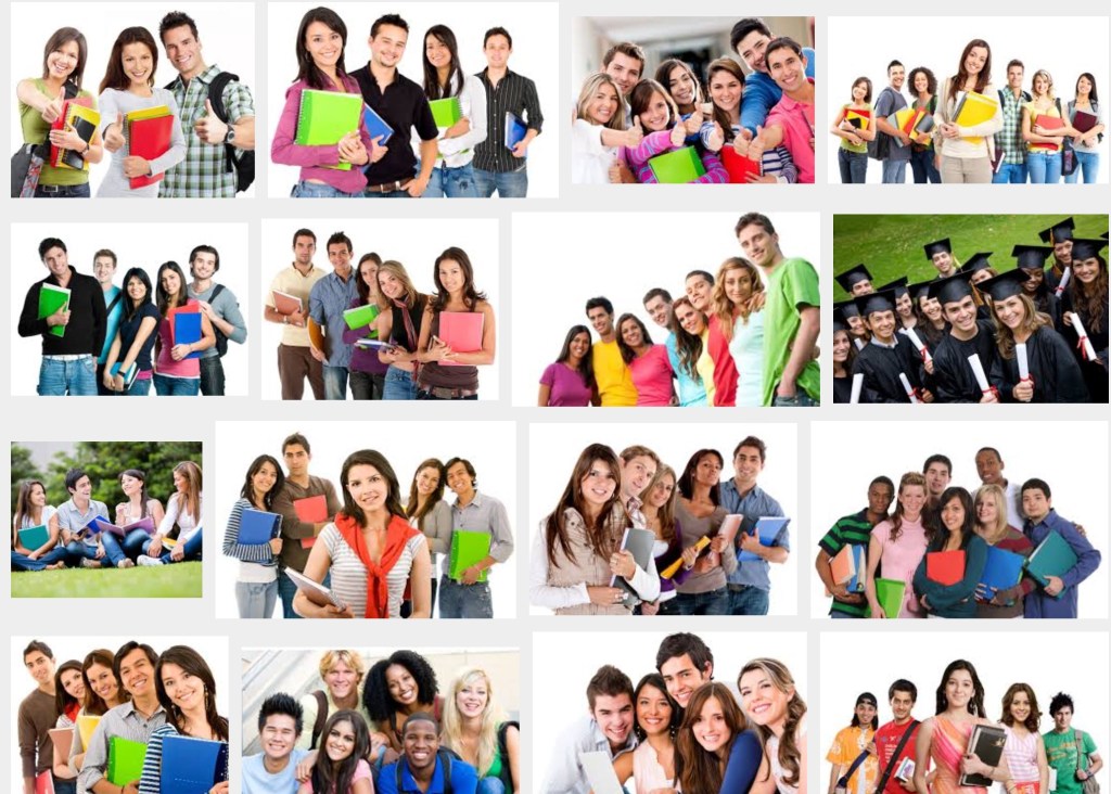 Google search of "students"